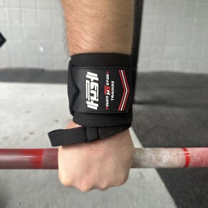 Кистевые бинты POWERSPORT Training эластичные - Black
