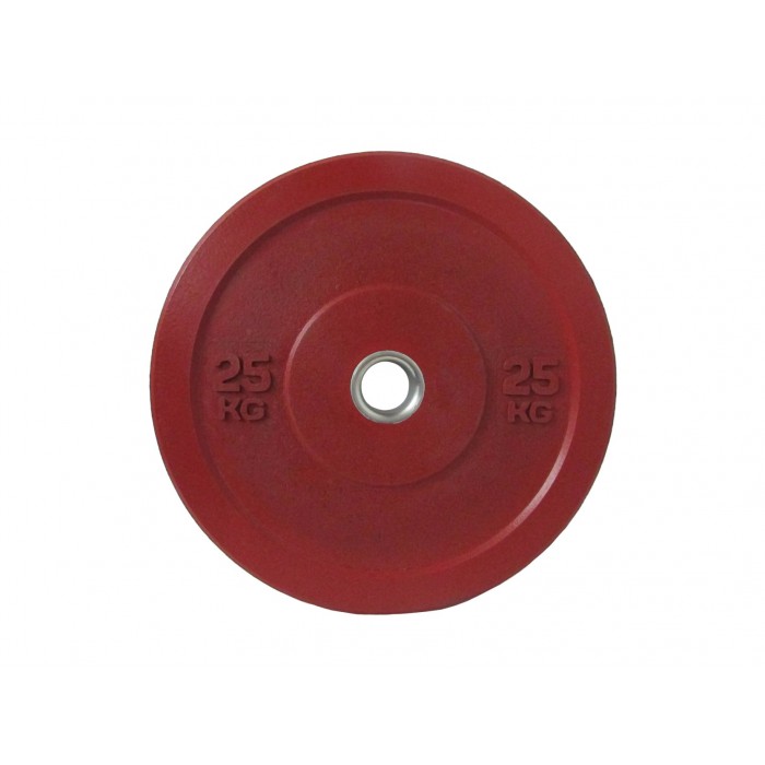 Бамперные диски для штанги Bumper Plates 1-50 кг цветные