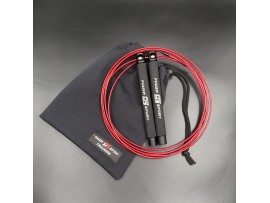 Скакалка Flash Rope Black/Red от POWERSPORT Training