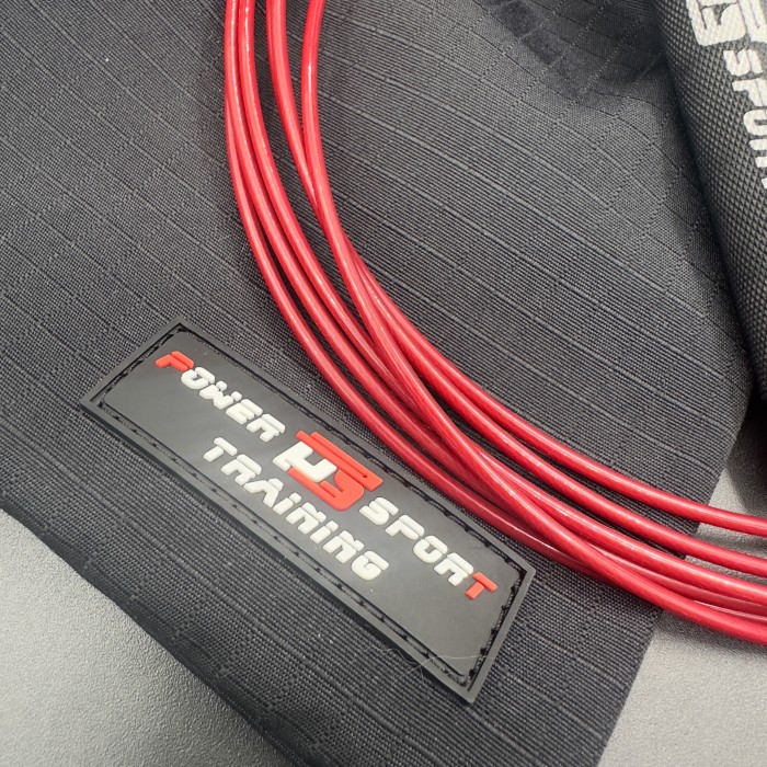 Скакалка Flash Rope Black/Red от POWERSPORT Training