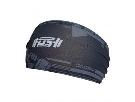 Повязка на голову AMRAP чёрно-серая POWERSPORT