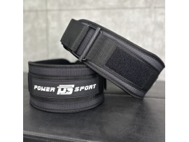 Пояс тяжелоатлетический LIFTING Belt Black от POWERSPORT Training