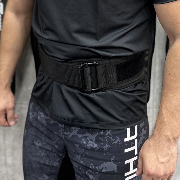 Пояс тяжелоатлетический LIFTING Belt Black от POWERSPORT Training