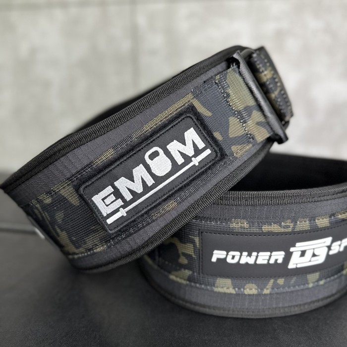 Пояс тяжелоатлетический LIFTING Belt Camo от POWERSPORT Training