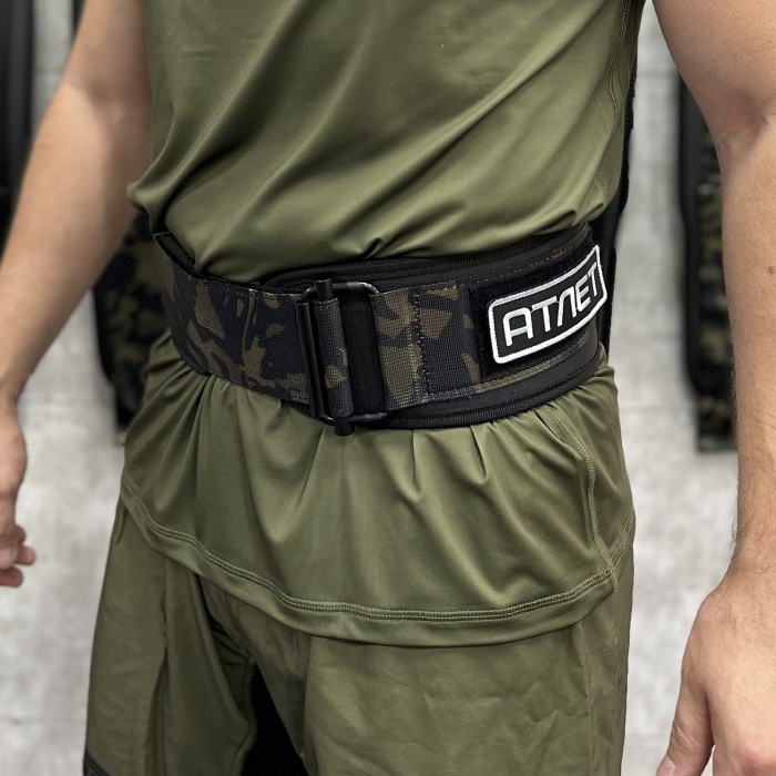 Пояс тяжелоатлетический LIFTING Belt Camo от POWERSPORT Training