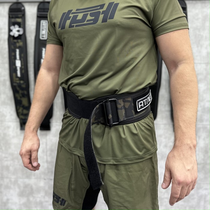 Пояс тяжелоатлетический LIFTING Belt Camo от POWERSPORT Training