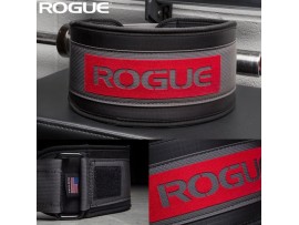 Пояс Rogue USA Nylon Lifting Belt Gray/Red