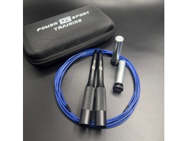 Скакалка Speed Rope Black/Blue от POWERSPORT Training