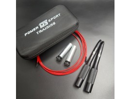 Скакалка Speed Rope Black/Red от POWERSPORT Training