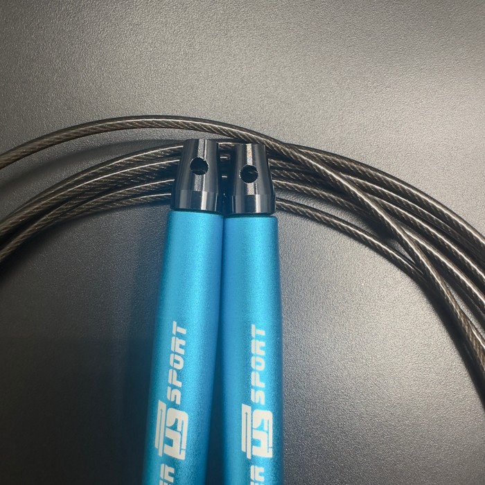 Скакалка Speed Rope Blue/Black от POWERSPORT Training